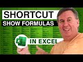 Excel Shortcuts - Show Formulas - Episode 2129