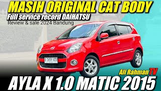 DIJUAL AYLA X MATIC 2015 WARNA MERAH DI BANDUNG | ALI RAHMAN TV