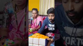 My Mom solved Megaminx puzzle || in Hindi