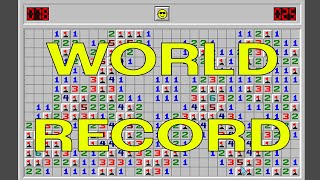 Minesweeper Expert WORLD RECORD (25.1 Seconds) - Ze-En Ju 03Aug2023