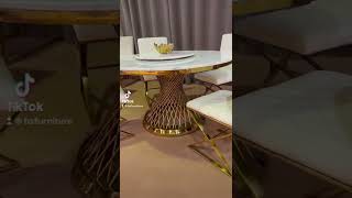 ชุดโต๊ะอาหารหินอ่อน ออริน่า I / Orina I Dining Set | HS Furniture | เอซ เอส เฟอร์นิเจอร์ มอลล์