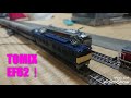 104 客車18両を牽引！tomix u0026kato ef65、ef64、ef63！【nゲージ鉄道模型走行風景】鉄娘tetsuko0104