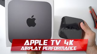 Apple TV 4K HDR | AirPlay 2 Mac Mirroring Performance vs Chromecast