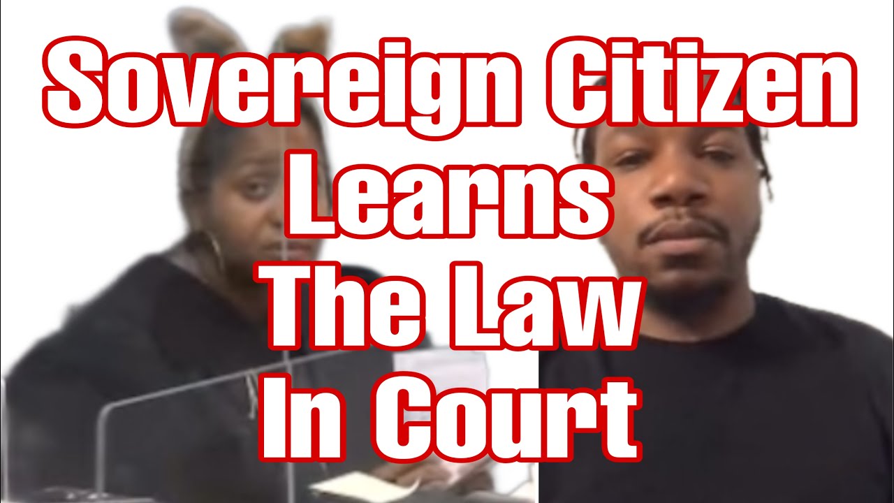 Sovereign Citizen Right To Travel Learns The Law In Court - YouTube