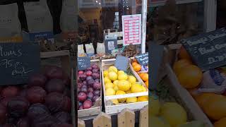 SUPPORT LOCAL SHOPS AND FARMERS.  FRESH VEG GROWN LOCALLY KINGS ROAD ST LEONARD'S UK