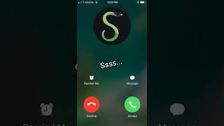 S calling you... 😮😮😮