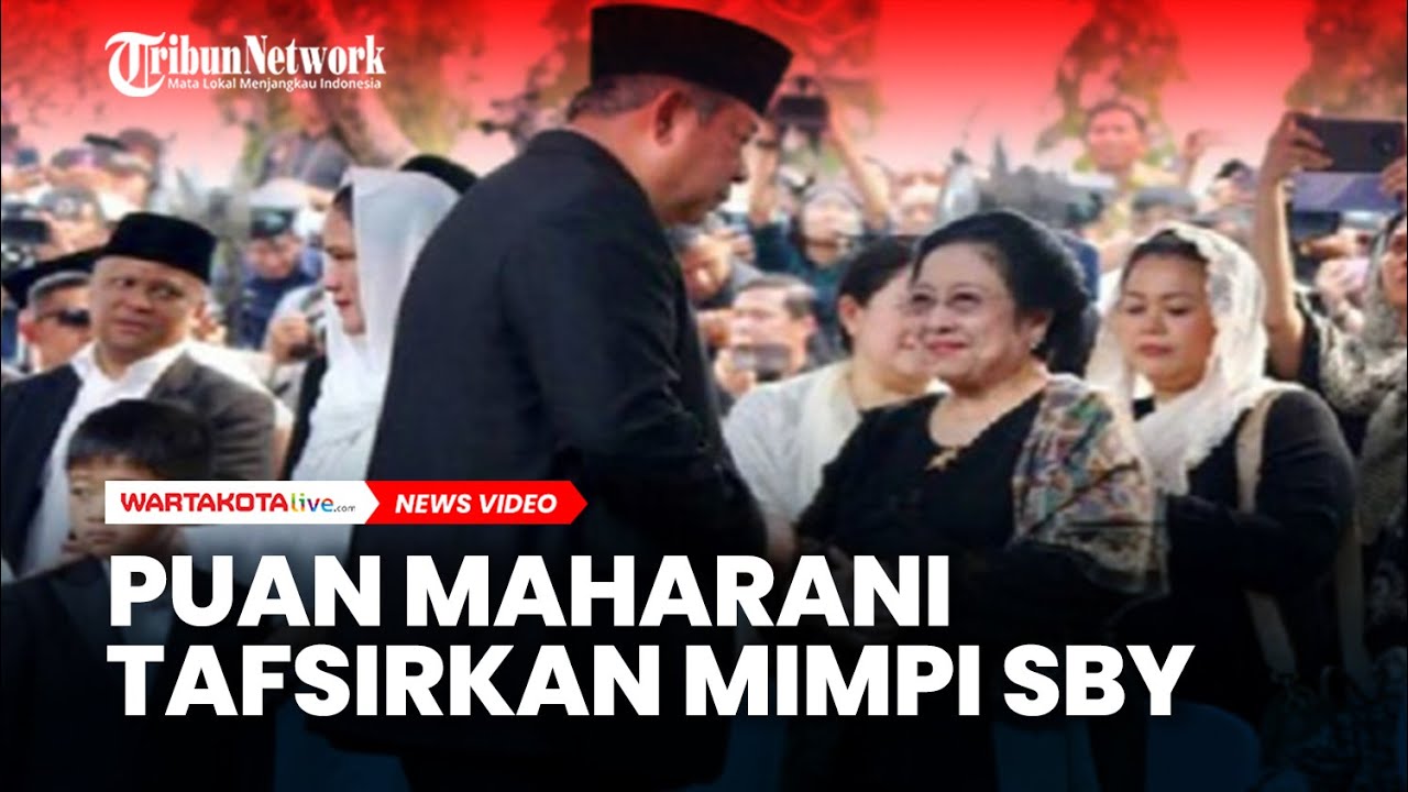 Puan Maharani Tafsirkan Mimpi SBY Satu Kereta Dengan Megawati - YouTube