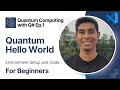 Quantum Hello World Program using Q# :  Quantum with Q# Ep. 1