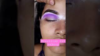 Brazilian eye makeup tutorial#viral video#viral makeup video#viral eye makeup videos#sima Mukherjee