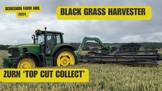 Black Grass Harvester Zurn “Top Cut collect” 12m