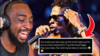 SHATTA WALE CALLED OUT FOR POOR SONGS CHOICES AT VYBZ KARTEL FREEDOM CONCERT | THEBOYFROMOJO REACTS