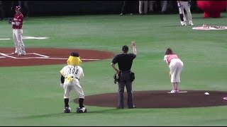 西内まりや タカガールデー 始球式～ソフトバンクホークス 2015.5.9