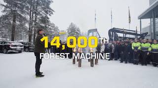 The 14,000th PONSSE machine, Jan 30th 2019