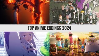 TOP ANIME ENDINGS 2024 (VERSIÓN CORTA / SHORT VERSION)