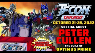 Meet Peter Cullen the voice of Optimus Prime at TFcon Chicago 2022