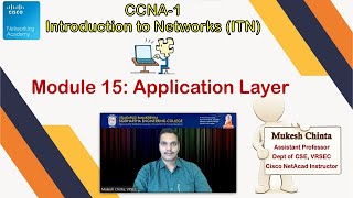 CCNA ITN - Module-15: Application Layer