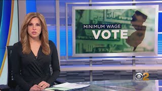 NJ Lawmakers To Vote On Minimum Wage Hike