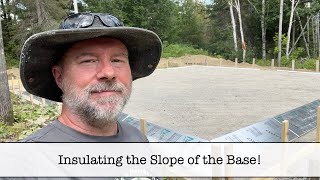 Building the Shop - Part 21 - Cutting the First Amvic  Silverboard for the Sloped Corners