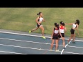 20140330 103年臺北市春季全國田徑公開賽公開女子組4x400公尺接力計時決賽臺北市大同高中奪金牌、國立清華大學奪銀牌、高雄市中山國中奪铜牌。