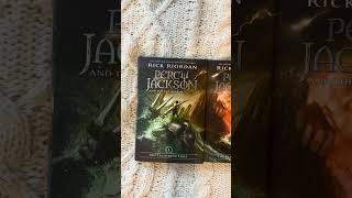 when the covers line up 🥹 #percyjackson #booktok #pjo | credit: @kennathompsen