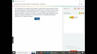 Session 101: Session #51 BS-CIT - Simulation Questions & Session Completion Test