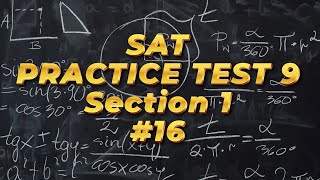 SAT Practice Test 9 Math Section 1 Question 16 Function f is defined by f(x) = (x - 6)(x - 2)(x + 6)