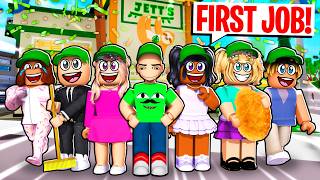 DAYCARE TO BIG KIDZ: FIRST JOB IN BROOKHAVEN! | Roblox | Brookhaven 🏡RP