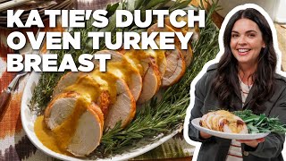 Katie Lee Biegel's Dutch Oven Turkey Breast with Gravy | The Kitchen | Food Network