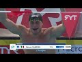 50m Backstroke Men Final - 2017 Copenhagen Euro Swimming Short Course