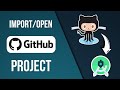 How to import Github project in Android Studio | Step by step