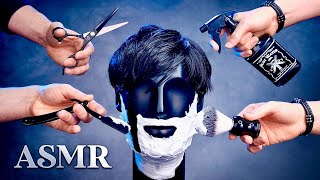 ASMR ULTIMATE HAIRCUT at the SENSORY BARBER 💈 Sleep and Tingle Inducing Hair Salon Triggers