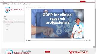 GDPR e-learning: Discover our new course for clinical research professionals