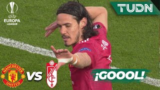 ¡CAVANI DE VOLEA! ¡GOLAZO! | Man United 1-0 Granada | Europa League 2021-4tos Vuelta | TUDN