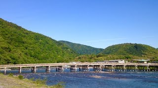 2018年5月11日(金) 朝の嵐山 渡月橋 ☆ Arashiyama ☆ 岚山