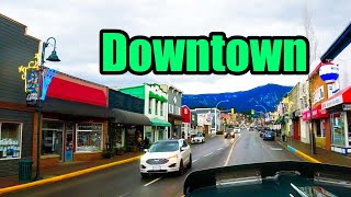 Downtown Creston, BC, Canada