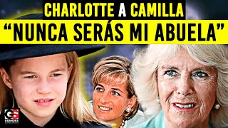 Camilla Se LLENA DE ODIO porque CHARLOTTE Homenajeó a Lady Diana como SU REINA Y ABUELA y NO A ELLA