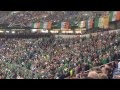 irish fans singing in germany