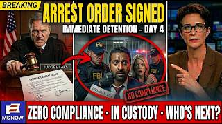 ARREST ORDER SIGNED: Day 4 – Zero Compliance, Patel & Bondi Face Immediate Jail Time!