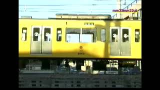 西武線電車の側面2005年101系3000系他