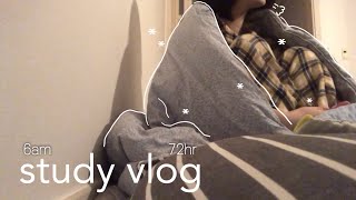 6AM STUDY VLOG | PRODUCTIVE & REALISITC week , living alone, what i eat