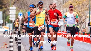 Rodajes enfocados al entrenamiento para maratón