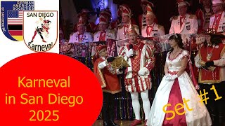 Set #1 - Karneval Through the Ages - San Diego Karnevalsgesellschaft - 2025