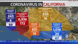 The Latest: Cases Of Coronavirus Top 1,000 In Riverside County