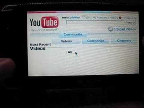 Youtube on PSP for real this time follow up Youtube on PSP for real this time follow up
