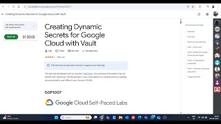 [NEW 2025] Creating Dynamic Secrets for Google Cloud with Vault || Easy Lab Solution || Arcade 2025