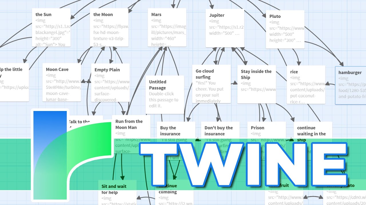 Twine Interactive Fiction Design Tool Youtube