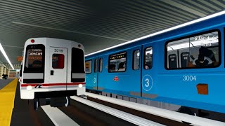 Toronto Transit Systems | Line 3 Old livery RT And New Livery RT ride (new and old door chimes 16:00