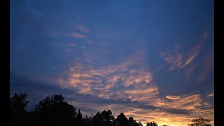 Blue Kachina Sunrise? _ Skywatch Northeast Ontario Canada