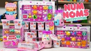 HUGE Num Noms Surprise Eggs Opening Toy Party Fun Cute Toys for Girls Kinder Playtime