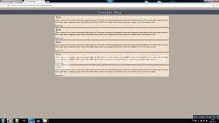 1. HOW TO CREATE A SIMPLE BLOG (HTML5, CSS3, JAVASCRIPT)